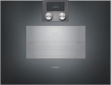 Gaggenau BS450101 - Serie 400, Dampfbackofen, 60 x 45 cm, Türanschlag: rechts, Gaggenau Anthrazit